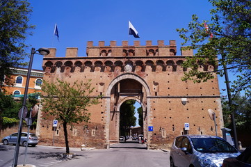 Roman Gate, Siena, Italy