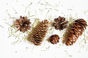 Merry Christmas and Happy New Year. Christmas decorations