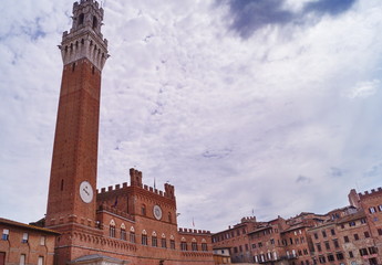 Obraz premium Palazzo Pubblico, Siena, Italy