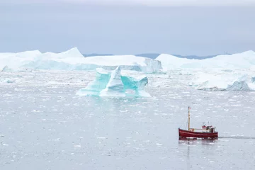 Foto auf Acrylglas Arktis Diskothek Grönland