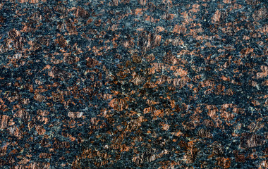 Close up of polished granite.