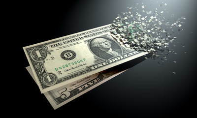 The dematerialization of dollar money