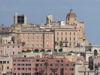Fototapeta na wymiar Cagliari - Kathedrale Santa Maria di Castello