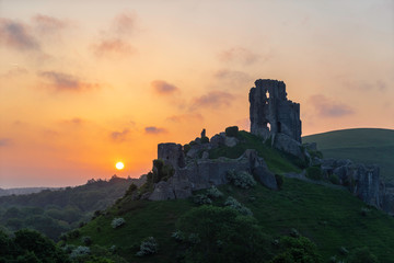 Obraz premium Corfe Castle