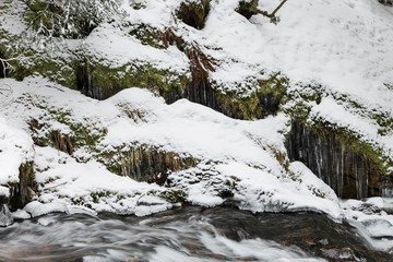 Details am Rißlochwasserfall