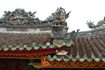 Détail de l'architecture vietnamienne