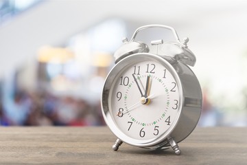 Alarm clock.