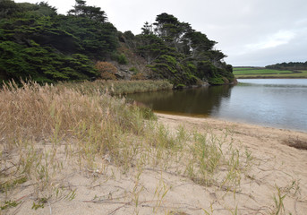 The Loe Pool Porthlevan Cornwall