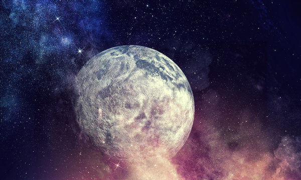 Space planets and nebula © Sergey Nivens
