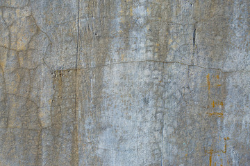 Asbestos slate texture concrete covered with lichen and moss	