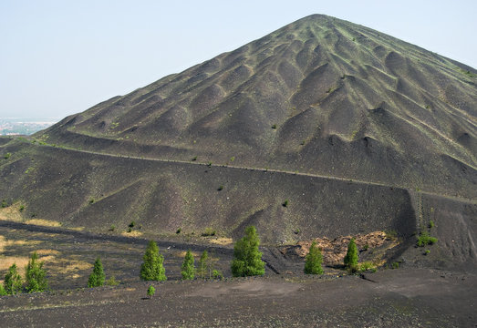charcoal mine terril hill at Loos-en-Gohelle