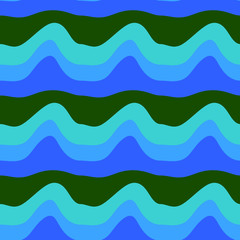 Seamless background pattern with a variety of multicolored lines.