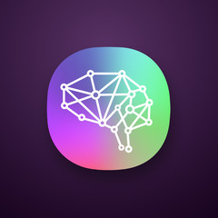 Artificial intelligence app icon
