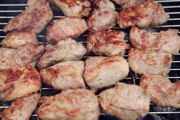 Barbecue meat 