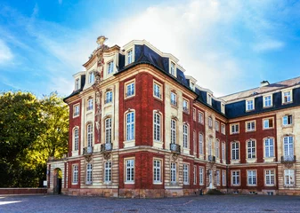 schloss von münster westfalen deutschland mit blauem himmel © Nicole Lienemann