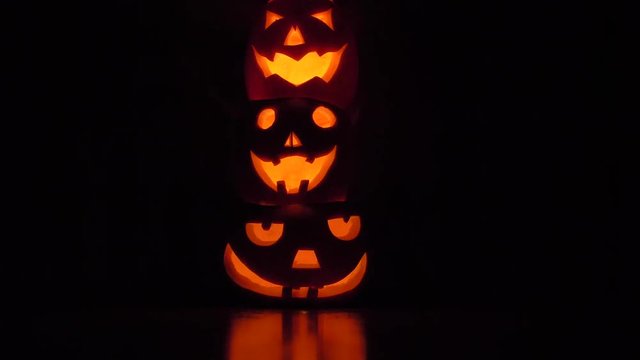 Halloween Pumpkin tower
