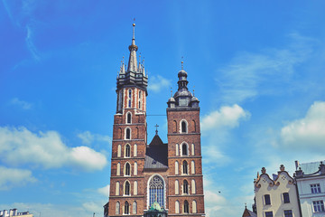 Fototapeta premium St. Mary's Basilica in Krakow