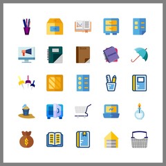 open icons set. rich, male, nobody and copy space graphic works