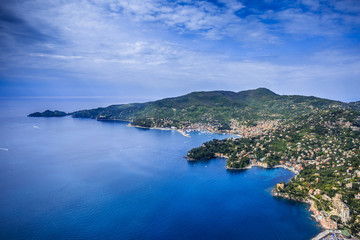 flying to Portofino