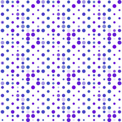 Seamless abstract pattern background with a variety of colored circles.