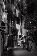 Alleyway at night