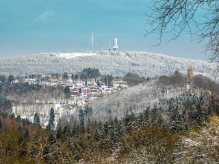 Mountain Feldberg in Germany