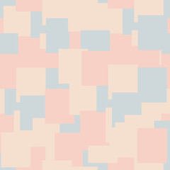 Seamless pattern with geometrical shapes. Modern stylish texture for carpet, wrapping paper, fabric, background.