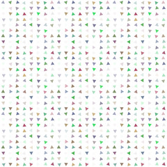 Abstract seamless pattern background with multi-colored varied triangles.