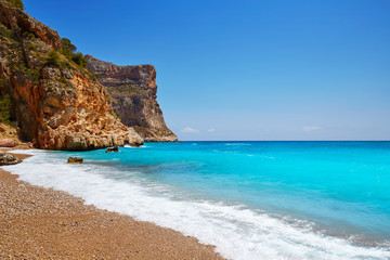 Naklejka premium Cala del Moraig beach Benitachell Alicante