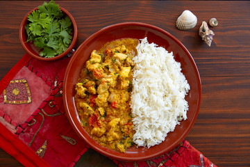 Chicken curry dish indian recipe