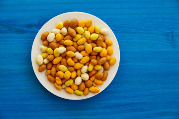 Crunchy peanuts hot asian style