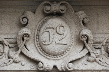 Numéro d’habitation des Sables d'Olonne