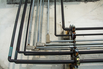 Air compressor on the Building
