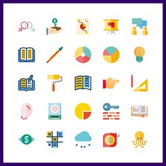 idea icons set. height, track, fitness and roller graphic works