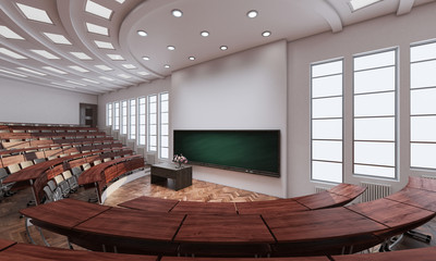 3D rendering of Conference Hall