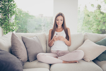 Modern technology pda pad fun joy concept. Attractive optimistic