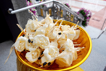 Thai Funeral Flower (artificial flower used for cremation)