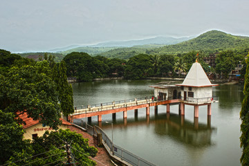 Kasar Lake Sai-Baba Temple in Pen, Raigad district of Indian state of Maharashtra. It is well-known for world class Ganesh idols. It is geographical and cultural center of Raigad district.