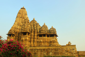 Kandariya mahadev at Western Group of Temples in khajuraho, Madhya Pradesh, India.