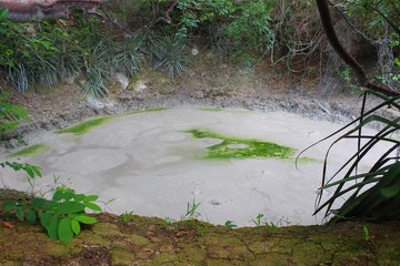 Boiling mud pit in Rincón de La Vieja - Costa Rica