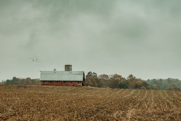Fototapeta na wymiar Indiana Barn 