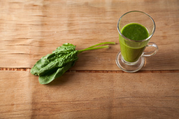 Fresh baby spinach