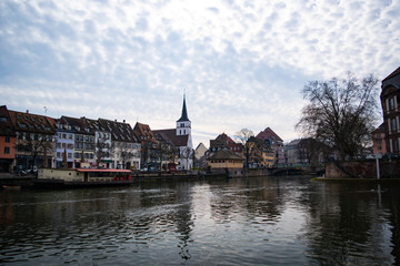 Quiet Strasbourgs street