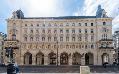 Fototapeta premium old building in vienna austria