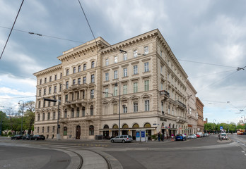Fototapeta na wymiar old building in vienna austria