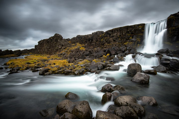 Öxarárfoss, Þingvellir National Park, Iceland