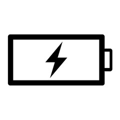 Battery Charging vector icon