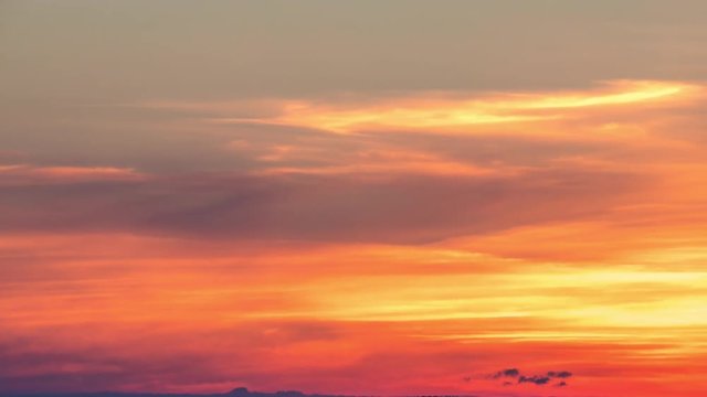 sunset beach sea ocean coast galicia timelapse