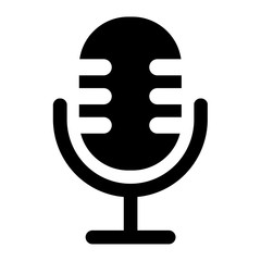 Microphone vector icon