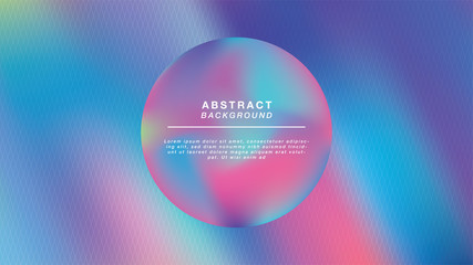 Abstract background holographic ball